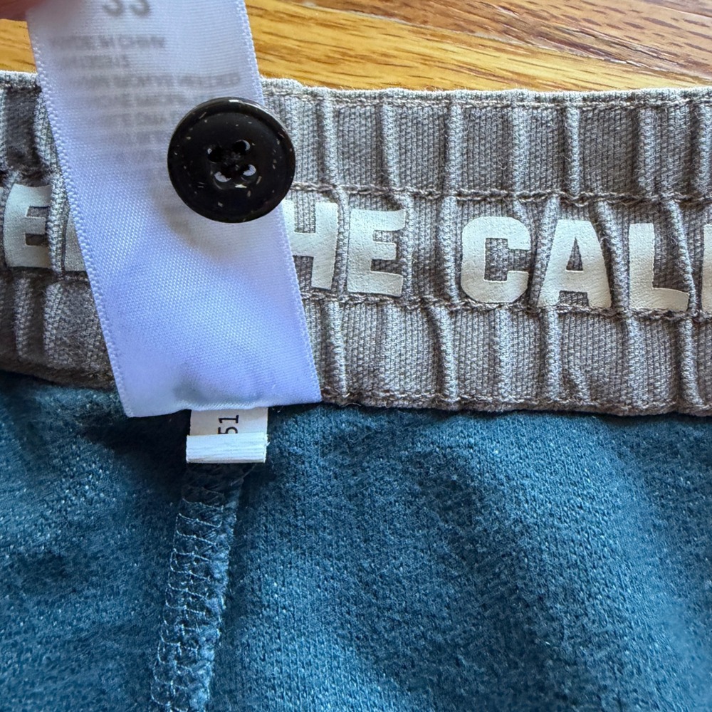 Howler Brothers Tranquilo Chillshorts Lounge Mens Size 35 Blue Terry Shorts - Picture 7 of 16